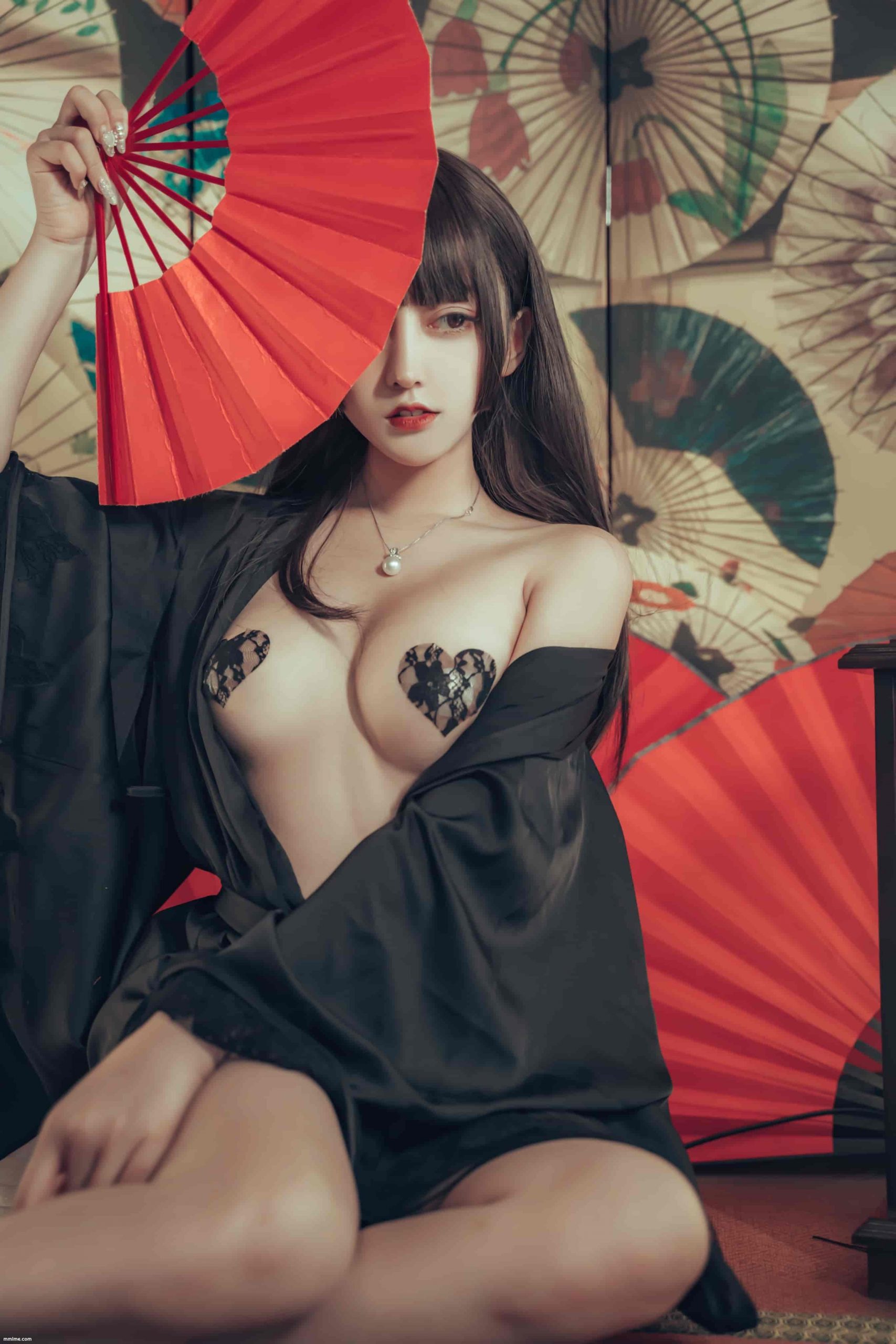 MX.0030 过期米线线喵 和风浴衣 [23P-47MB]-美了么