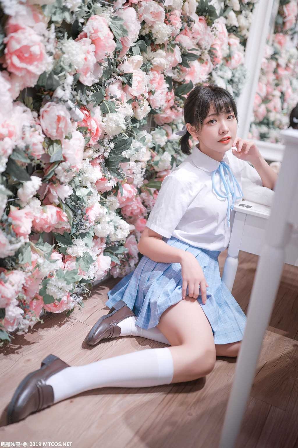 图片[4]-《双马尾少女》 [喵糖映画] VOL.011 写真集[41P]-美了么