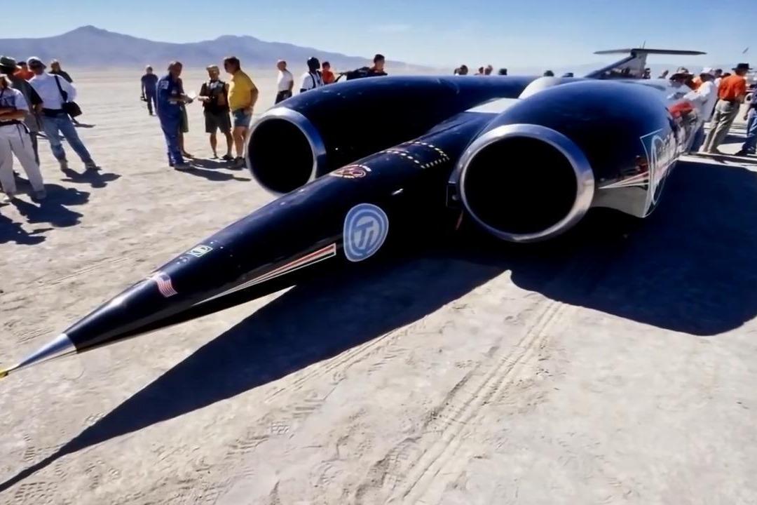 Мировой рекорд скорости. Thrust SSC. Thrust SSC внутри.