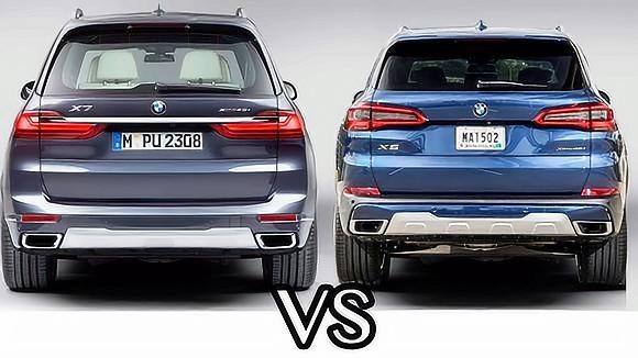 Отличие bmw x5 от x7