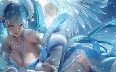 sakimichan66期天使琴女原速绘画视频