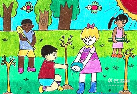 春天的儿童画怎么画 春天的儿童画怎么画？