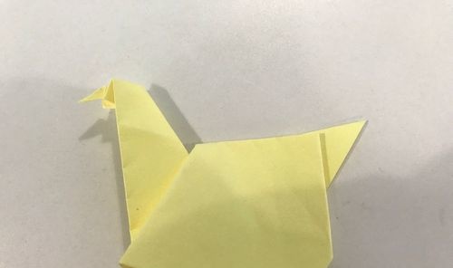 手工折纸小鸡的制作方法 手工小鸡的折法