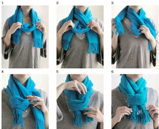今年最好看的4种围巾围法 8种最受欢迎的漂亮围巾围法