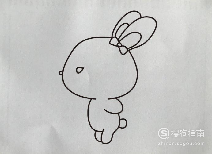 简笔画小白兔怎么画 如何画小白兔