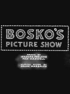 Bosko's Picture Show